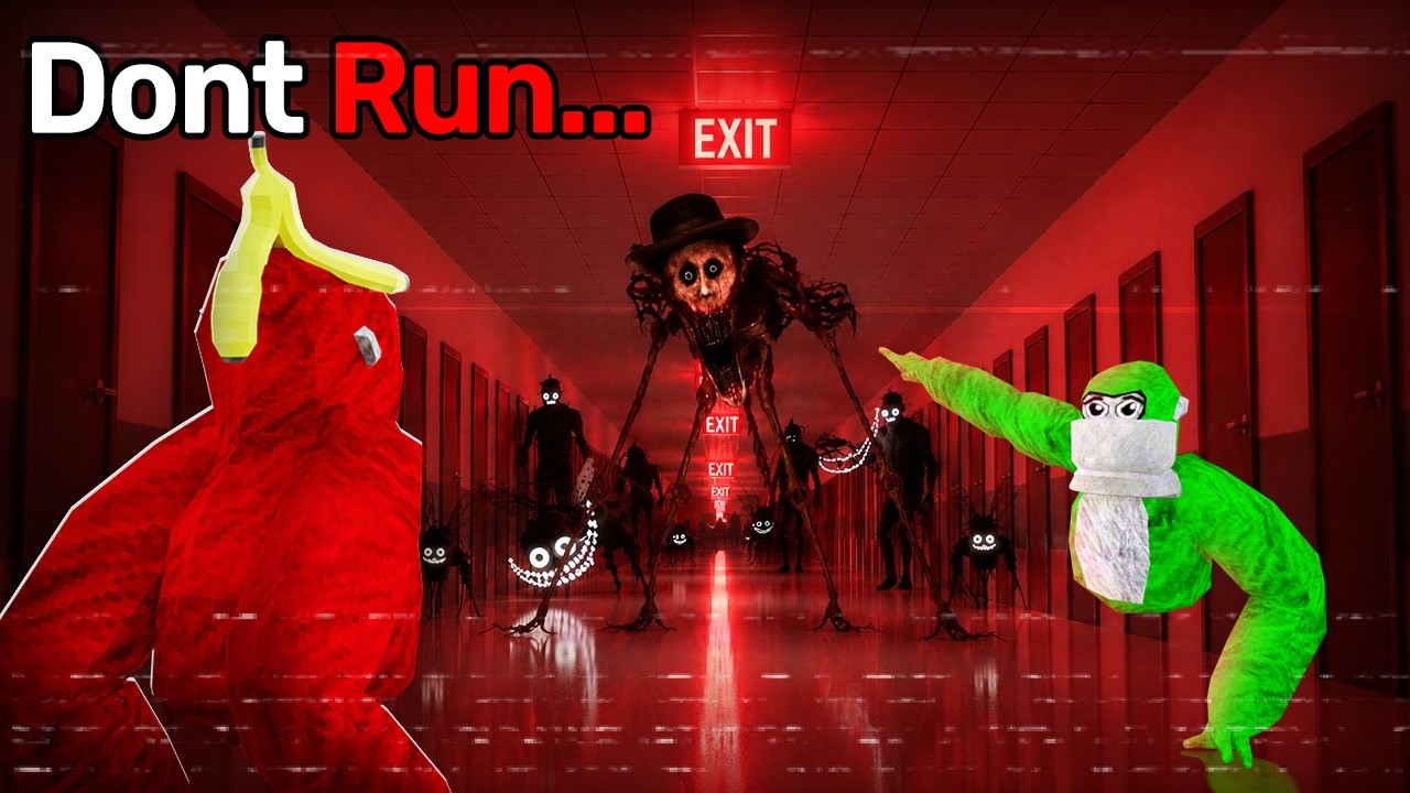 We Found Backrooms Level RUN! in Gorilla Tag