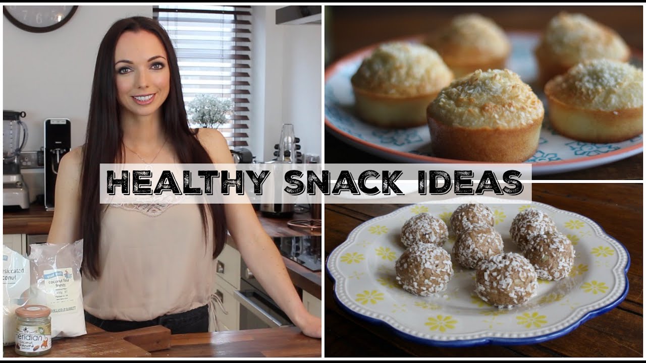Two Healthy Snack Ideas.. using Coconut Ingredients! | UK Dietitian