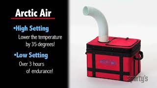 Arctic Air Portable Airplane Air Conditioner from Sporty's