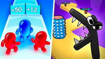 Join Blob Clash 3D | Alphabet Giant Rush - 1 ABC⭐Gameplay Walkthrough (Freeplay)