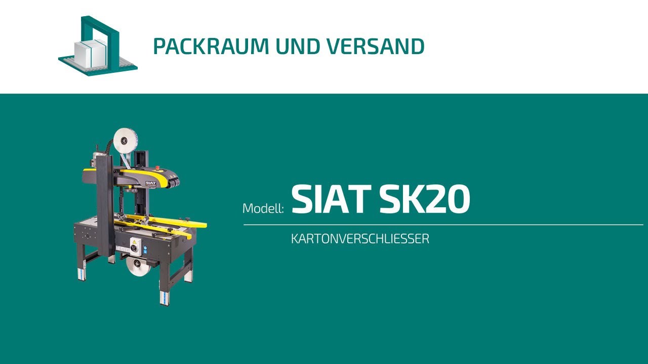 Kartonverschliesser SIAT SK20