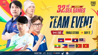 🔴 32ND SEA GAMES | PUBG MOBILE | TEAM EVENT - FINALS DAY 2