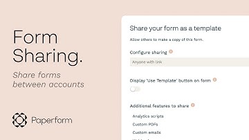 Form Sharing