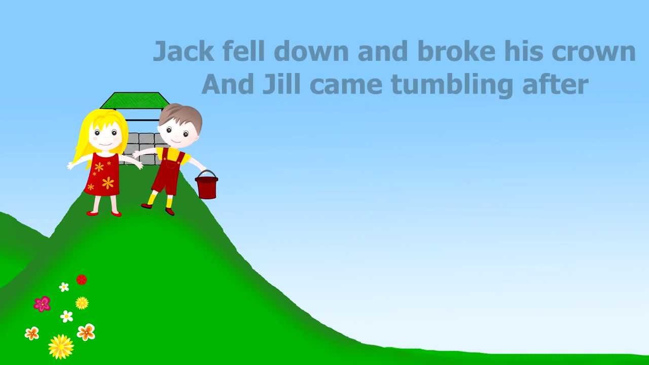 jack and jill went up the hill lyrics