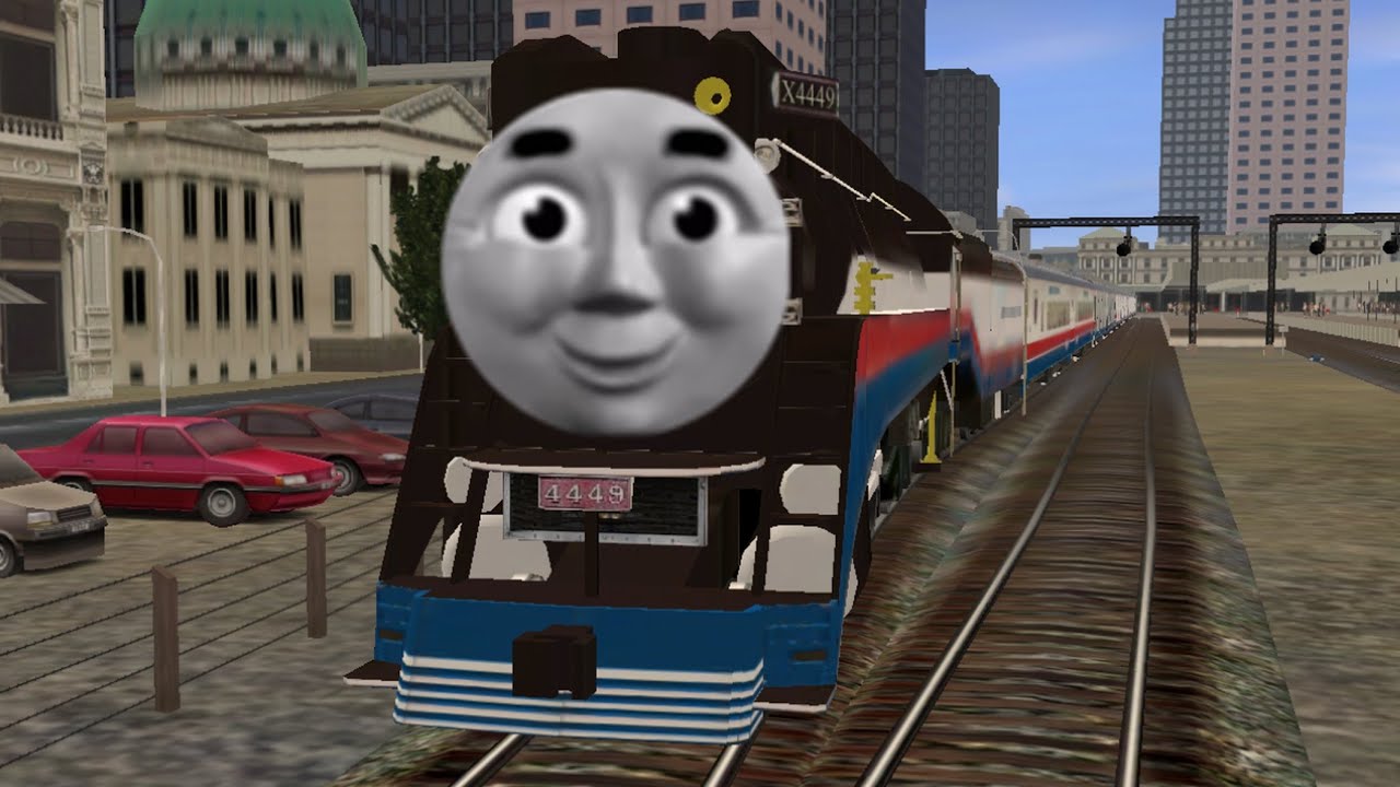 American freedom train Trainz crossover music video - YouTube