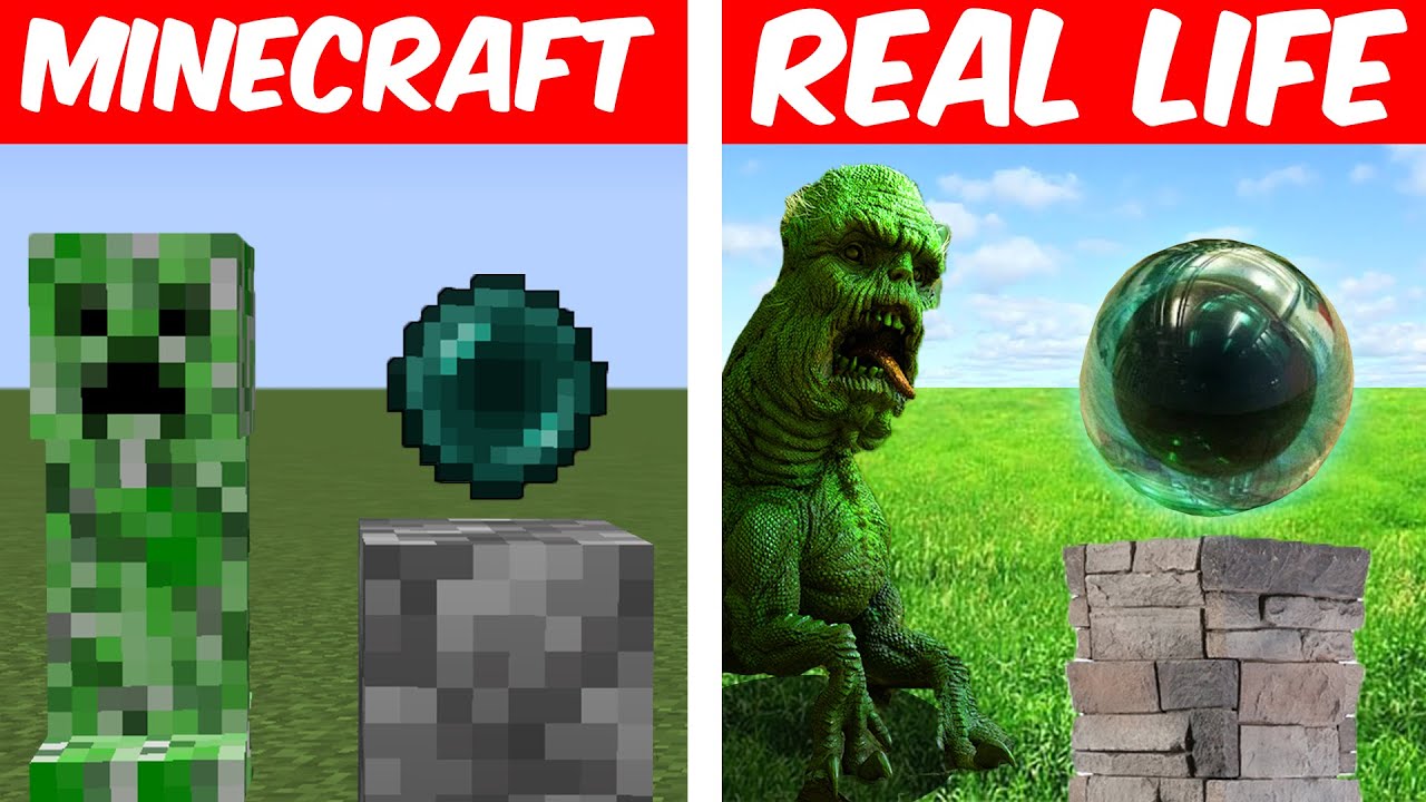 Real life minecraft