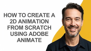 How to Create a 2d Animation From Scratch Using Adobe Animate - KevinHowTo