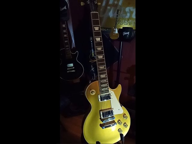 2012 Gibson Les Paul Traditional - Goldtop (Review & Demo) - YouTube