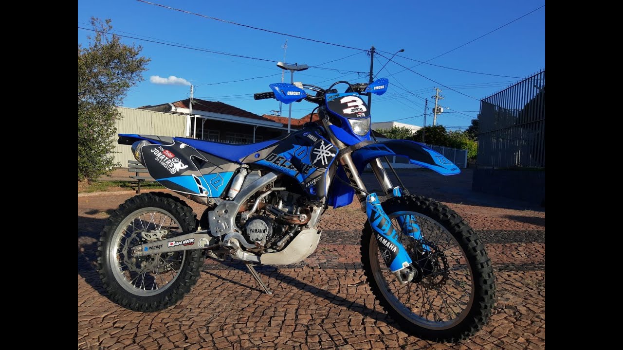 Adesivo Gráfico Moto Trilha Motocross Yamaha Yz 250 450