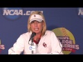 2014 NCAA Softball WCWS Game 4 Oklahoma Press Conference