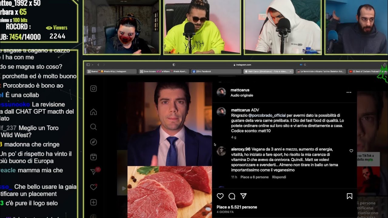Questo Video di MATT CARUS È PERICOLOSO. Siamo alla FOLLIA. | Cerbero Podcast #2030