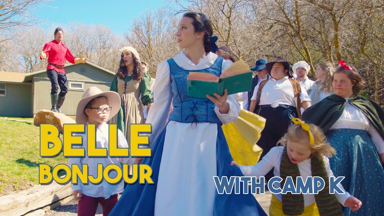 Bonjour - Belle in Real Life featuring Camp K from Beauty and the Beast