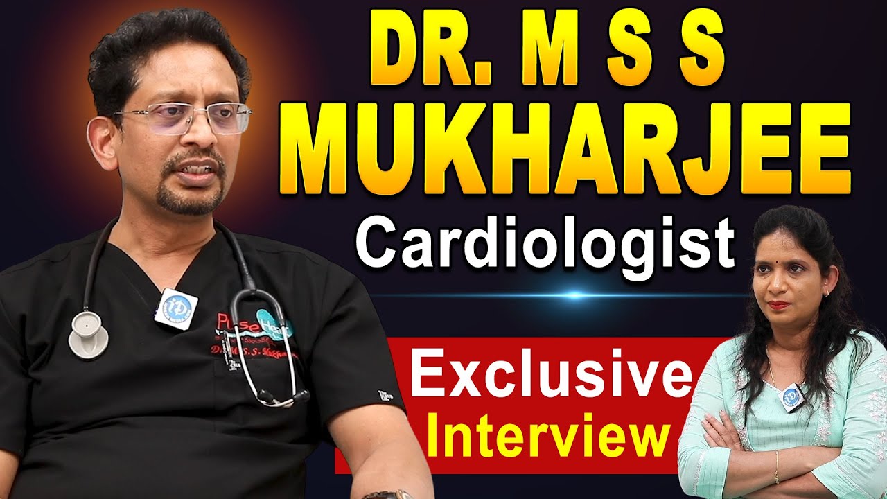 Best Interventional Cardiologist Dr. M S S Mukharjee Exclusive Interview With Anchore Dhana Lakshmi
