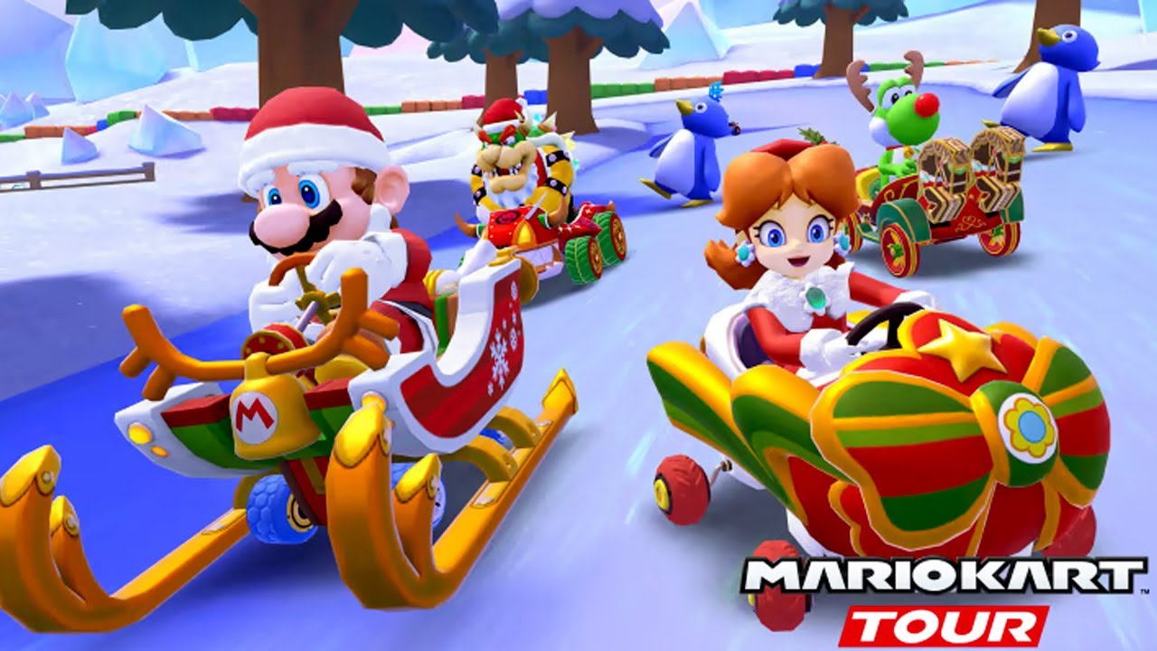 Mario Kart Tour - Holiday Tour 2024 (All Cups)