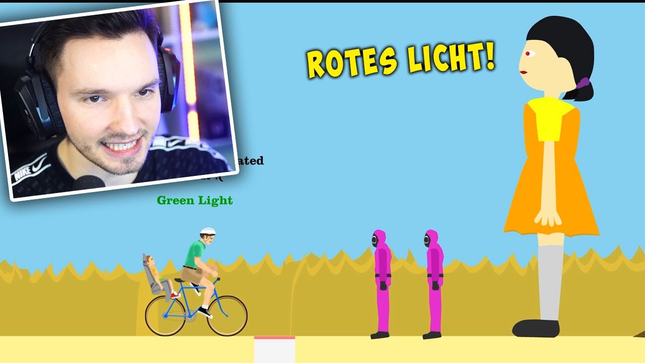 SQUID GAME IN HAPPY WHEELS! - Happy Wheels