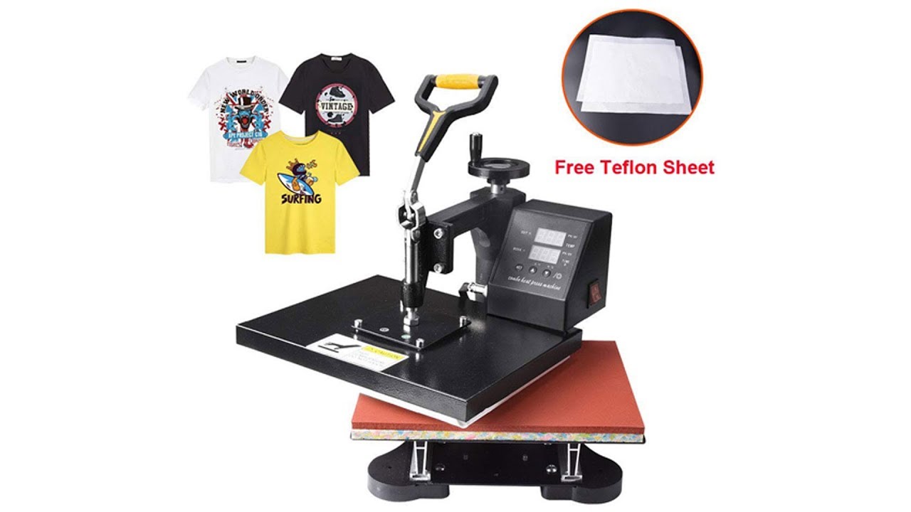 Nurxiovo Heat Press Machine | 15x15 inch Digital Heat Presses | Power ...