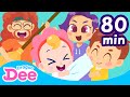  meet bellas family   80min  healthy habits for kids  nursery rhymes  dragon dee kids songs