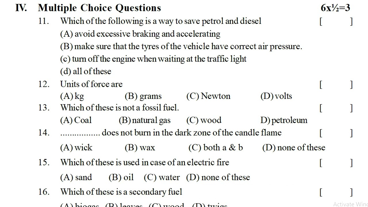 fa1 exam fa1 physics question paper 8th class fa1 science