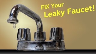 How to Fix a Dripping Faucet / Washer Replacement