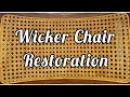 Wood & Wicker Chair Restoration