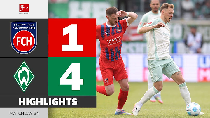 HEIDENHEIM - WERDER BREMEN | Highlights | Matchday 34 – Bundesliga 2024/25