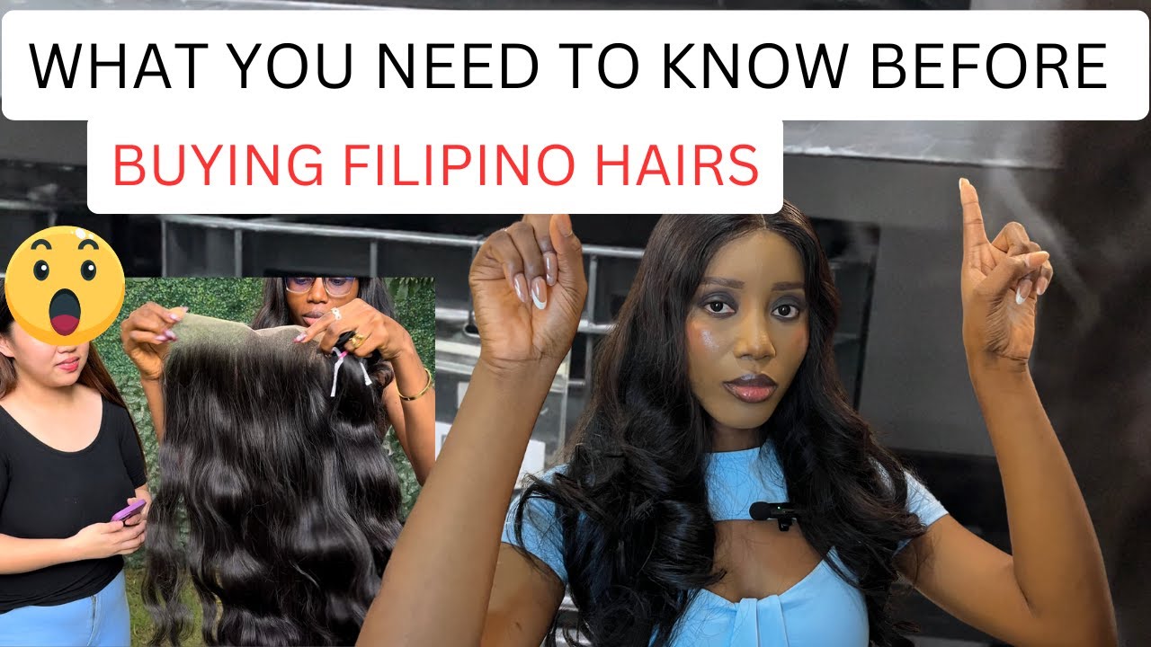 LIVE IN PHILIPPINES 🇵🇭!!! WATCH THIS BEFORE BUYING FILIPINO HAIRS