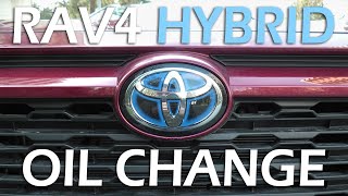 Toyota RAV4 Hybrid (20192024): Oil Change In The Hybrid RAV4.