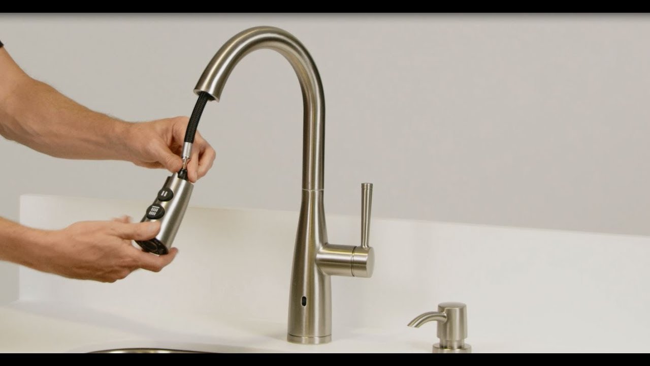 Pfister Installing A Raya Electronic Pull Down Kitchen Faucet