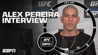 Alex Pereira on fighting at light heavyweight & his #UFC291 bout vs. Jan Blachowicz | ESPN MMA