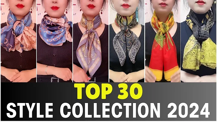 Scarf Fashion: 30 Unique Ways To Tie Around Neck 😲 #scarfwearing #tutorial - 天天要聞