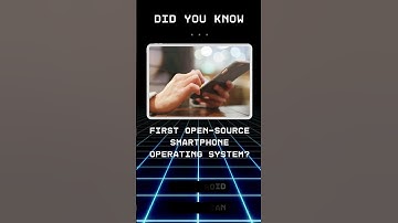 First open-source smartphone operating system? #quiz  #tech #technology