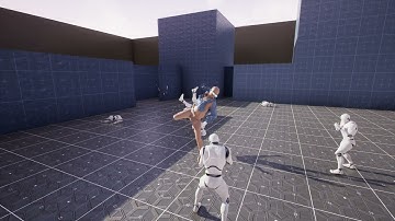 Spider-man combat system in UE4 part 4