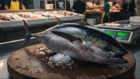 Tuna Cutting Show – Skill & Precision in Real Time