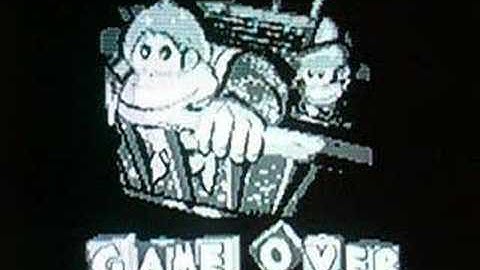 Donkey Kong Land 3 - Game Over Screen