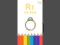 How to Draw a Ring💍| Easy Drawing for Kids | R is for Ring