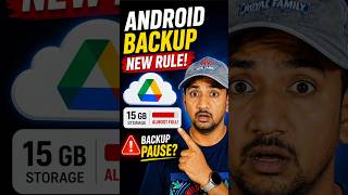 Google Changed Android Backup! Your 15GB Storage Will Fill Faster