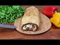 Как приготовить картофельный рулет с мясом. Очень вкусно!