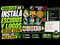 CURSO FL26 #6 🔥 CÓMO PONER ESCUDOS Y LOGOS DESDE CERO en FOOTBALL LIFE 2026 | PES Editor