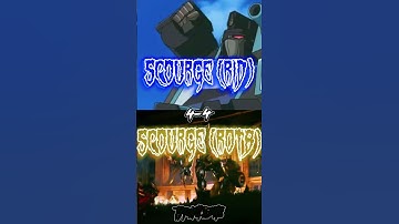 Transformers 1v1 | Scourge (ROTB) vs Scourge (RID) | #transformers #shorts #vs #1v1 #edit