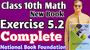 Class 10 Exercise 5.2 NBF Maths Ex5.2 maths 10th reduced Algebraic Expressions Evaluate Expressions