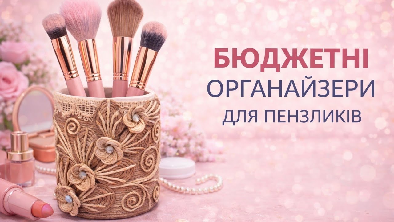 organizer made from budget materials