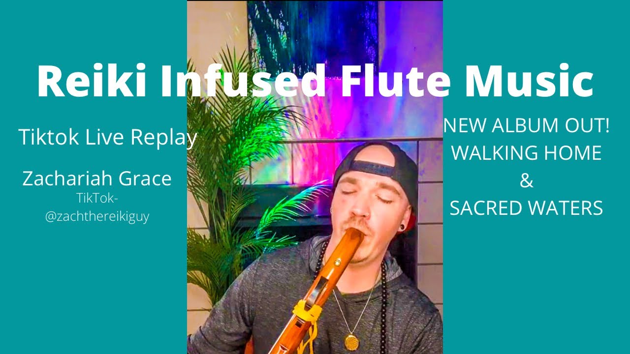 Reiki infused flute music ASMR TikTok Live Replay 3/27/22 YouTube