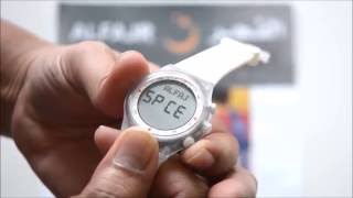 นาฬิกาอัลฟะยัร (ตั้งชื่อ/เวลาละหมาด) Alfajr Sport Watch wy-16 (name&azan display) Alfajrthailand