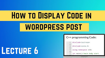 programming blogs for beginners | how to add a code to your wordpress posts