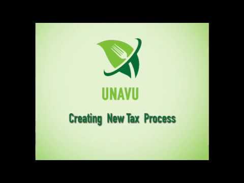 UnavuPOS Video Guide : Creating New Tax Process