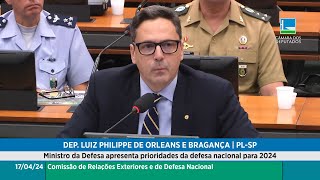 CONFRONTO com Parlamentares: Deputados Albuquerque (RR), Arlindo Chinaglia e Orleans e Bragança (SP)