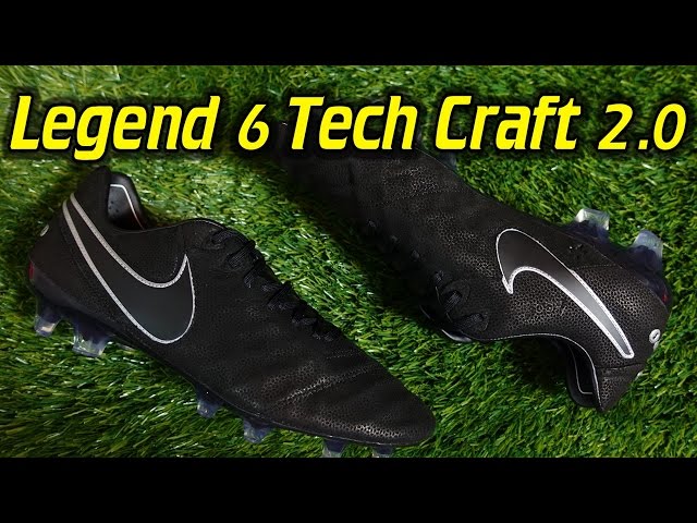 (RARE) Sz 5 Black Nike Tiempo Legend 6 Vi Tech Craft Black Nike Tiempo Legend 6 2016  main image 3