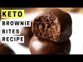 KETO Fat Bombs | Low Carb Brownie Bite Fat Bomb Recipe |  Best Fat Bombs For Keto