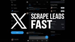 How To Scrape Leads From Twitter/X (2026) - Free & Paid Method