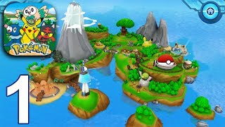 CAMP POKEMON Gameplay Part 1 - Arena + Pokeball Roll (iOS Android) screenshot 4